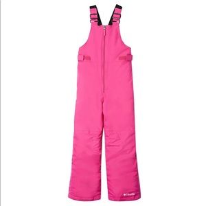 NWT Columbia Youth Boys' Snowslope Bib Pant SIZE L